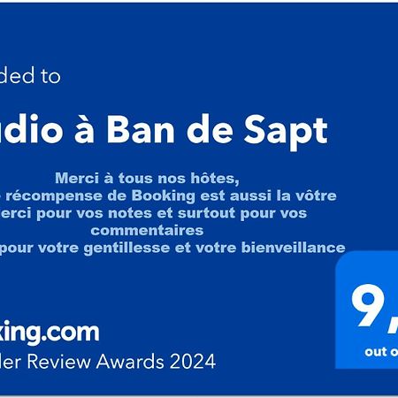 Studio A Ban De Sapt Ban-de-Sapt Eksteriør bilde